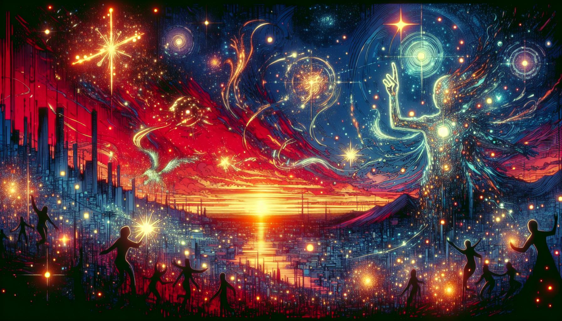 未来の夕暮れ:新しい光の魔法