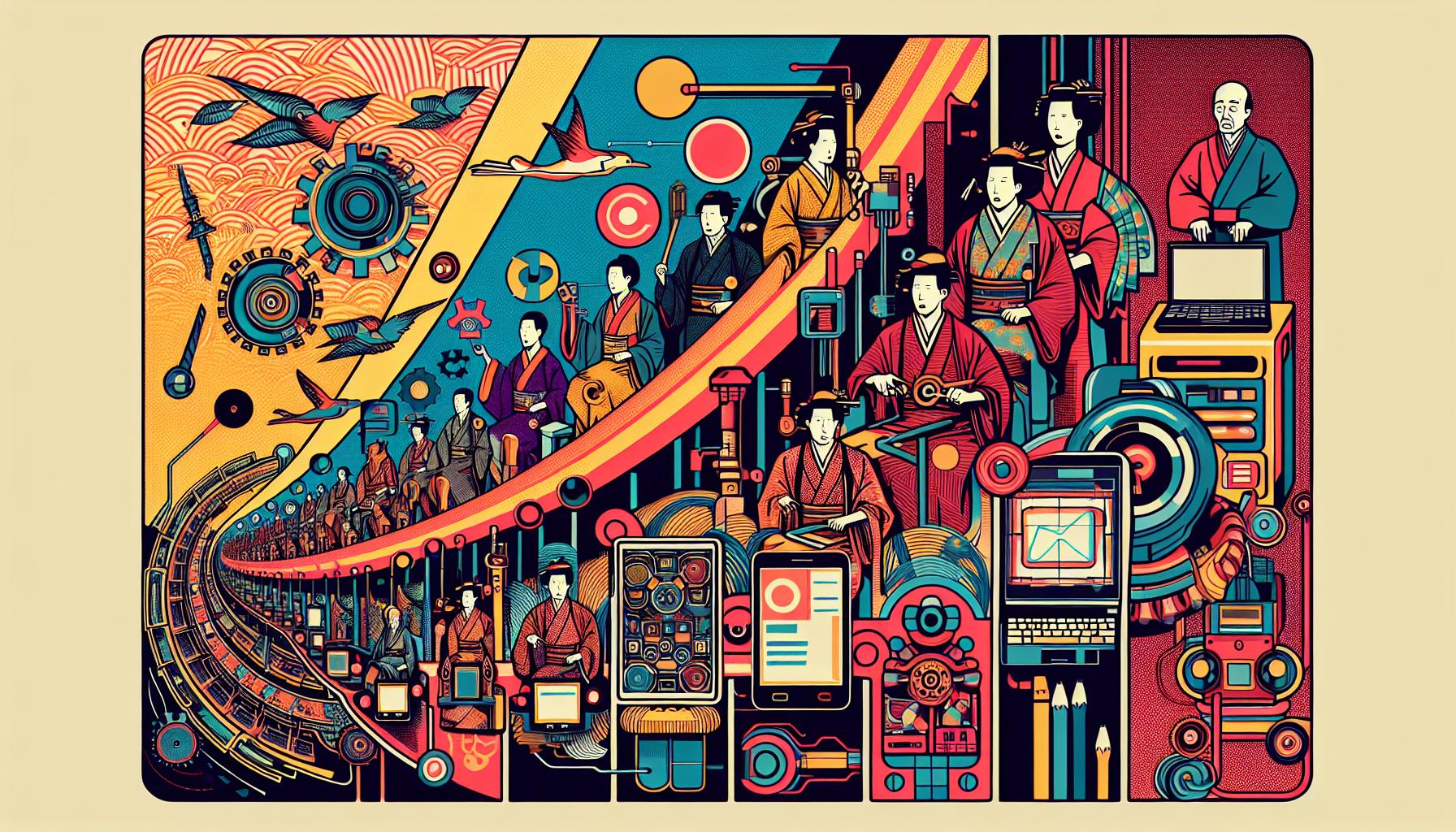 テクノロジーの進化を表す画像