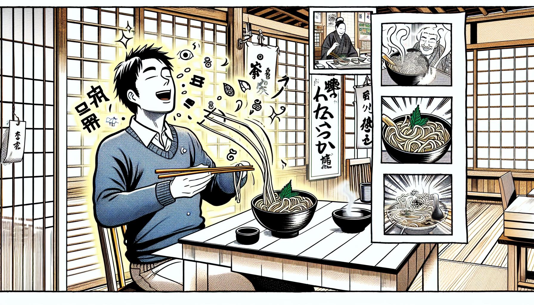 感覚拡張技術を使ったうどんの体験