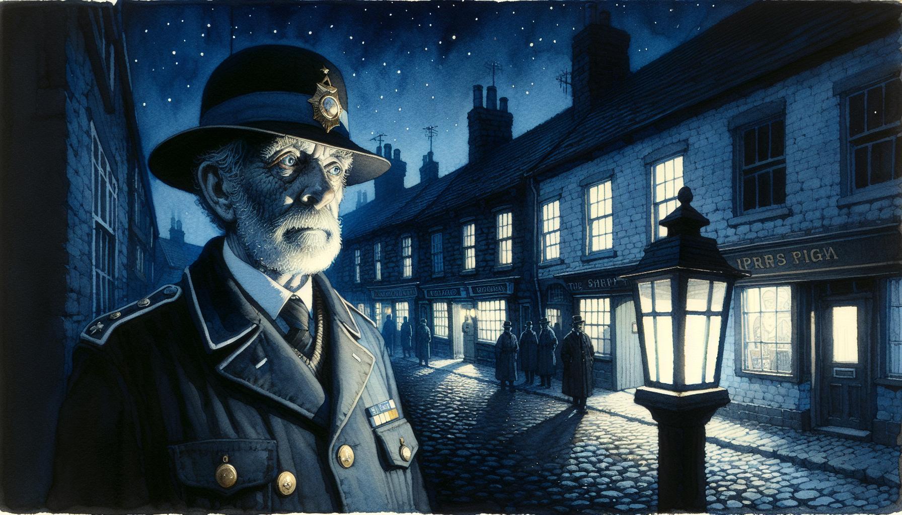 夜警の生活のイメージ