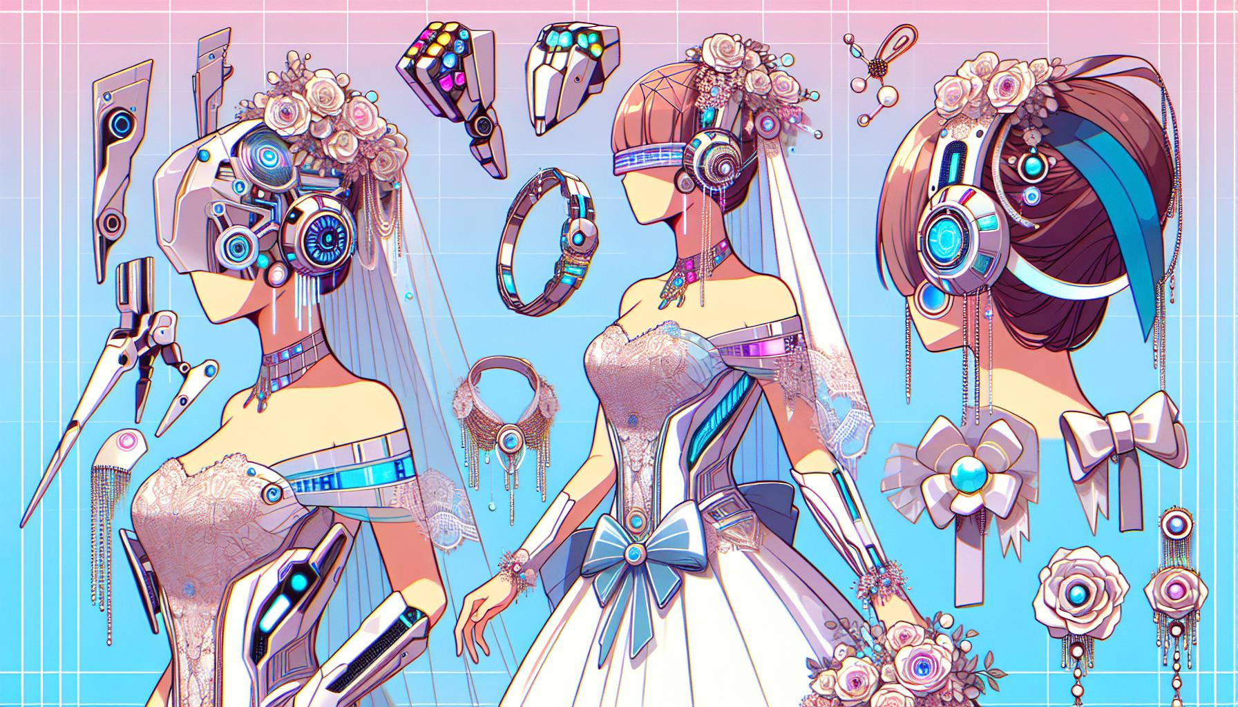 テクノロジーと融合した未来のブライダルアクセサリー