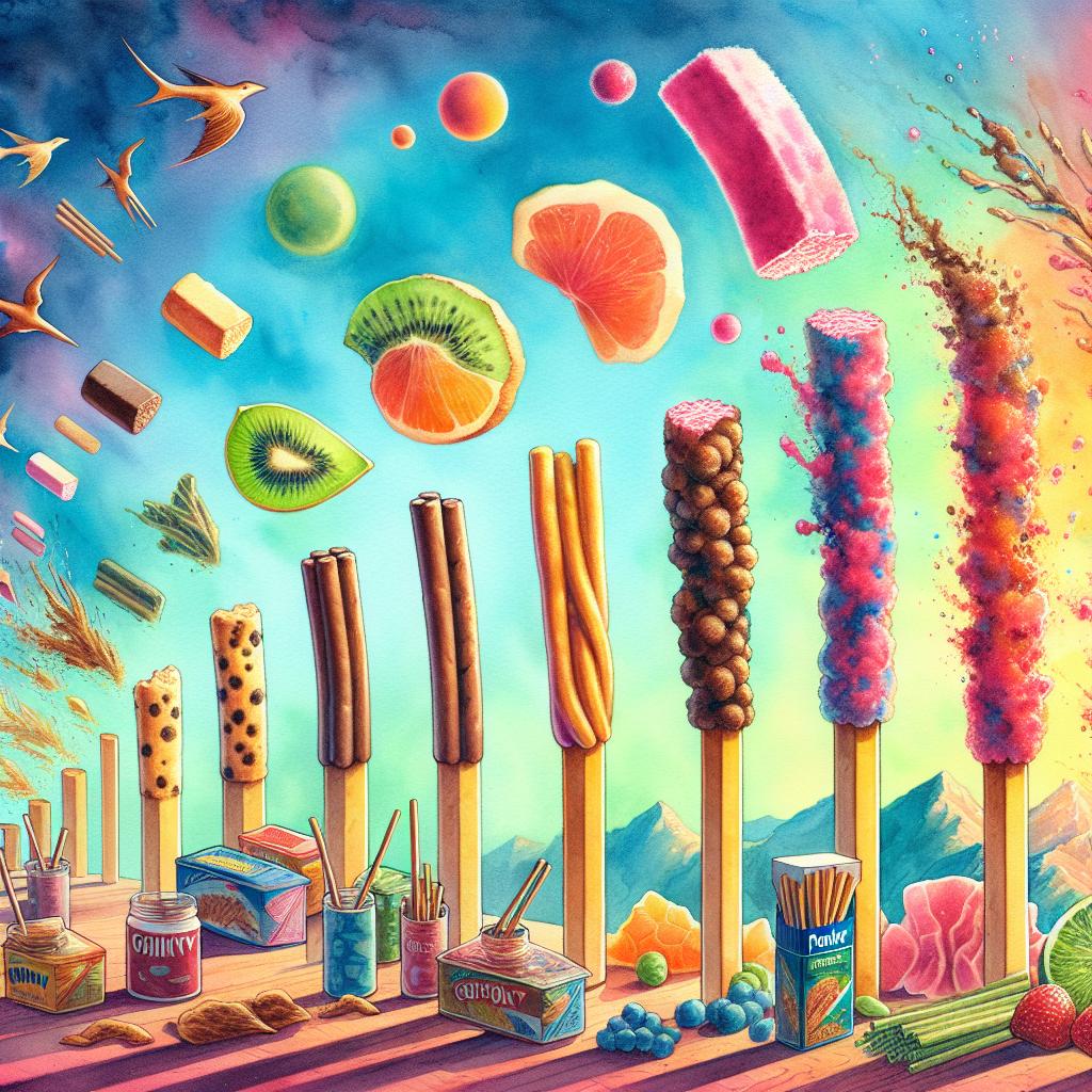 2124年のポッキー進化論：未来のフレーバーとテクノロジー