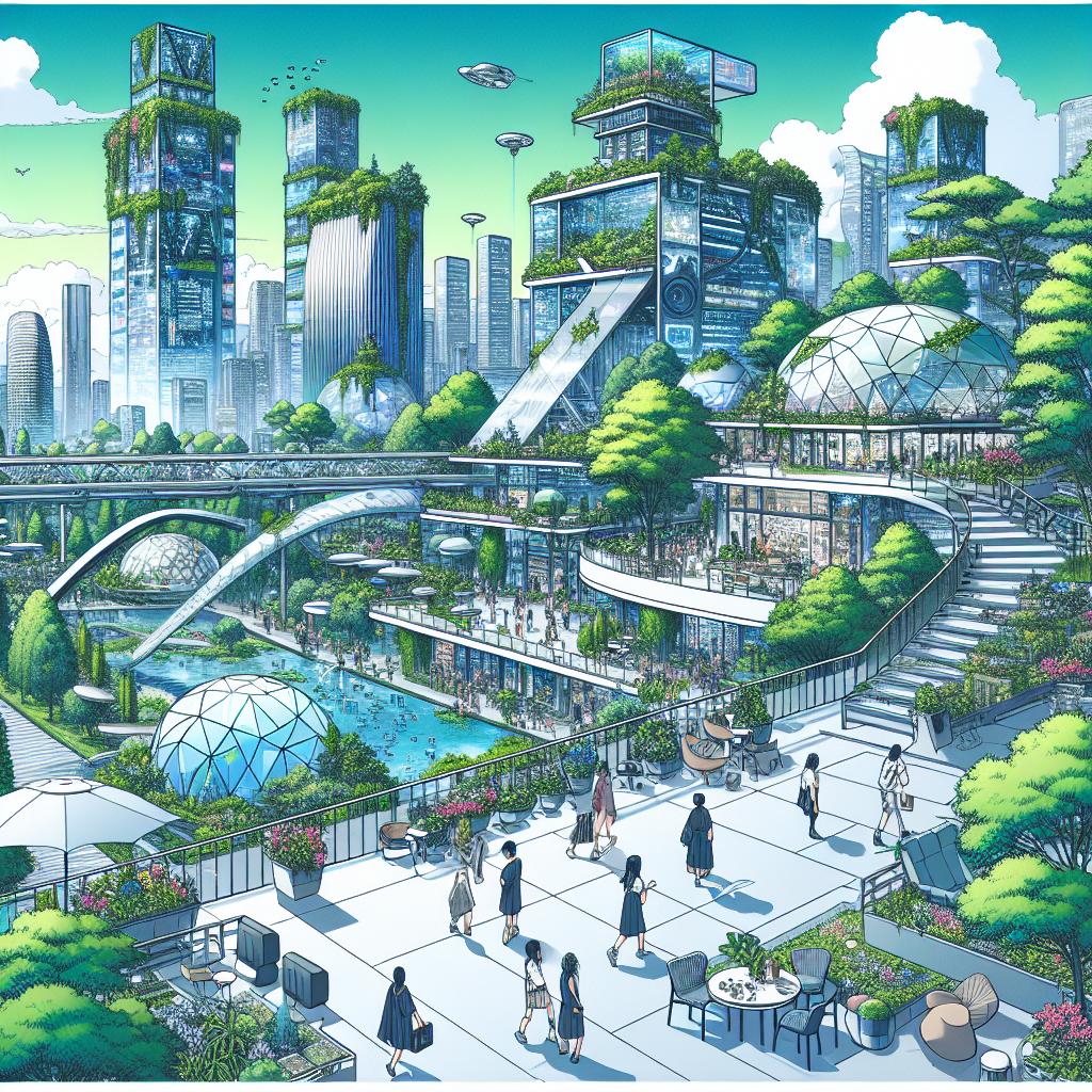 未来都市ガーデンシティ：テクノロジーが創る新しいライフスタイル