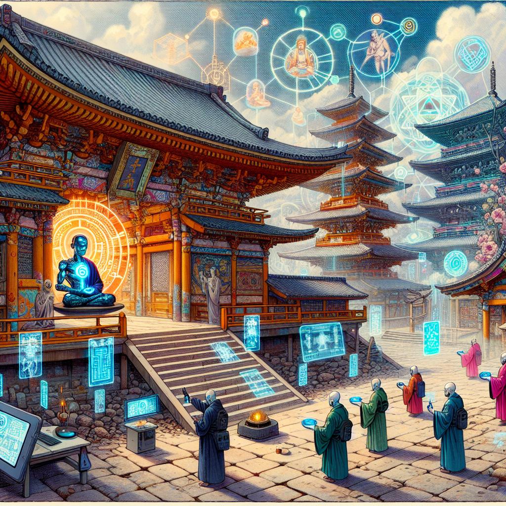 未来神社巡り：テクノロジーと伝統の融合