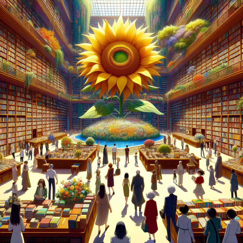 ひまわりの図書館：未来への自然の知恵と美